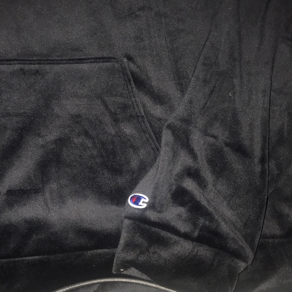 Champion velour hoodie - Picture 3 of 8